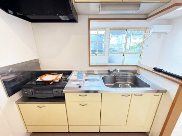 グランドソレーユ B棟のキッチン