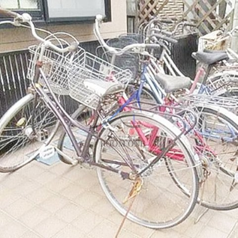 メゾンドミモのその他共用部分|駐輪場スペースです。