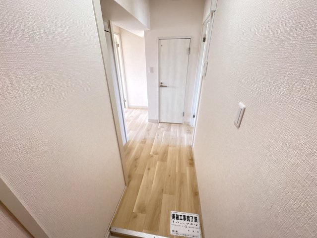 コーポ南生駒の玄関