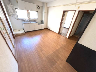 【居間・リビング】 | 吉田マンション | ハウスクリーニング前のお写真です