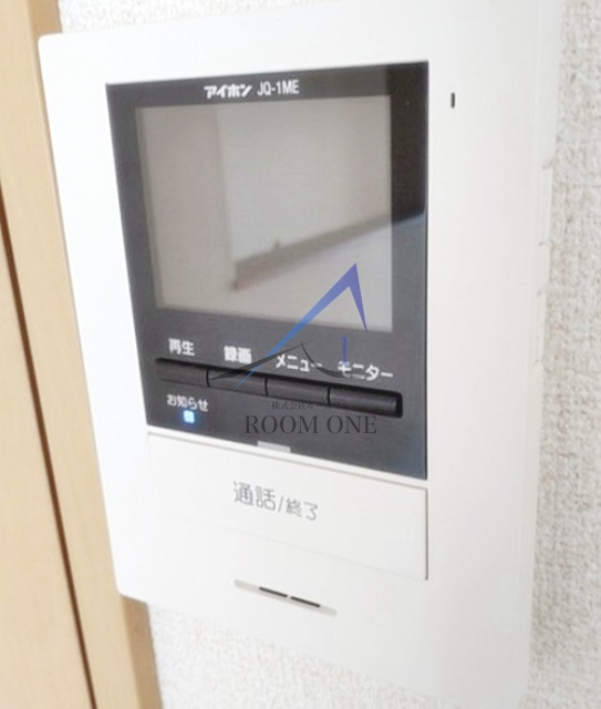 サニーサイド西日暮里のセキュリティ|モニター付きインターホンです。