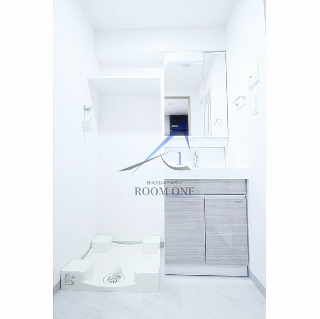 ＢＬＡＵ本所一丁目の洗面所|洗面台です。