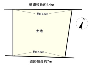 【土地図】 | 近江八幡市末広町　売土地