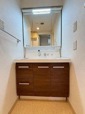 【洗面所】 | クレアシオン浅草Ⅱ