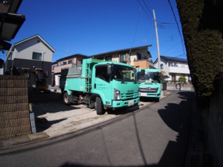 【前面道路含む現地写真】 | 白岡市小久喜　新築分譲住宅