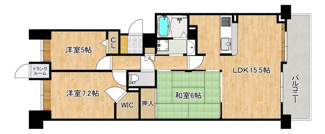 【間取り】 | 北花田庭園都市・グランアヴェニューウエストプレイス | 【ペット飼育可能】大切なペットと暮らす癒しの住まいに気持ちも明るくなりますね！