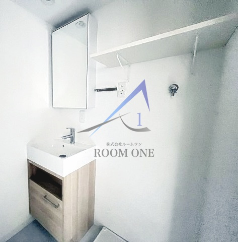 ミライズ滝野川レジデンスの洗面所|洗面台です。