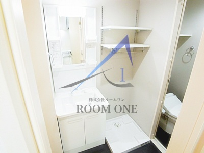 T.A足立区大谷田3丁目ⅡB棟の洗面所|洗面台です。