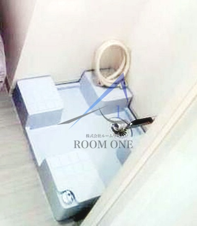 パークシード町屋の設備|洗濯機置き場です。