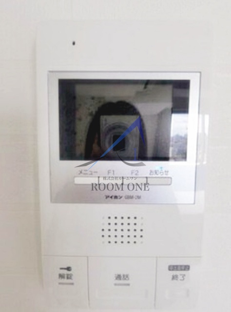 雅舟のセキュリティ|モニター付きインターホンです。