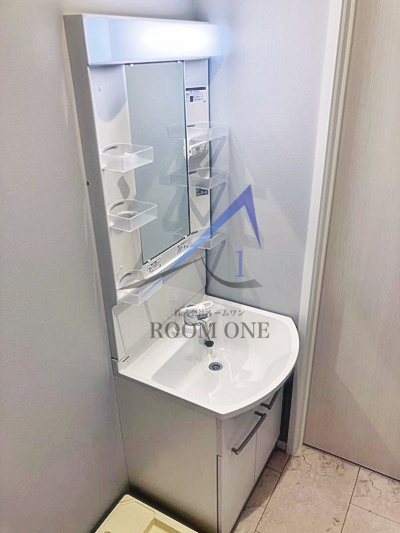 チルアウト八潮の洗面所|洗面台です。