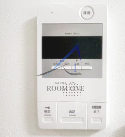 ノーザンロード北千住Ⅱのセキュリティ|モニター付きインターホンです。