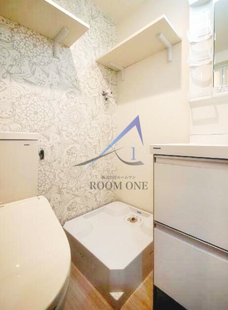 ハーモニーテラス足立の設備|洗濯機置き場です。