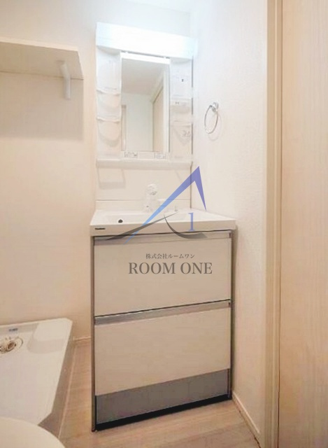 ハーモニーテラス足立の洗面所|洗面台です。