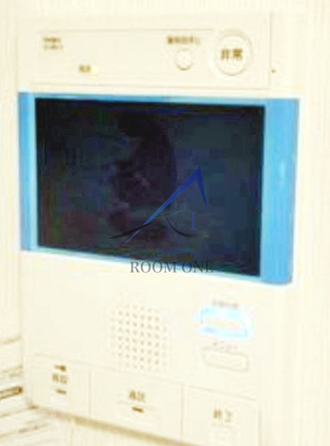 グロース西日暮里のセキュリティ|モニター付きインターホンです。