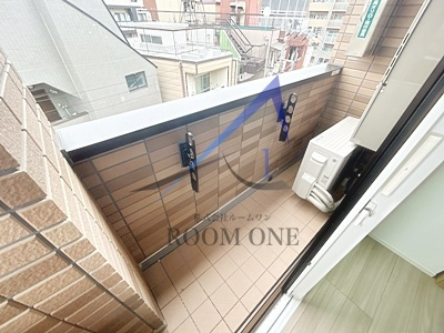 ハピネス ミノリのバルコニー|バルコニーです。