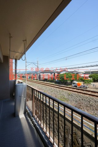 ボヌールM（エム）【キャッシュバック対象物件】のバルコニー|広々としたバルコニーです