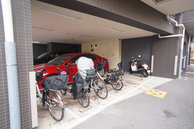 【駐輪場】 | エステムコート八戸ノ里ステーションプレッソ
