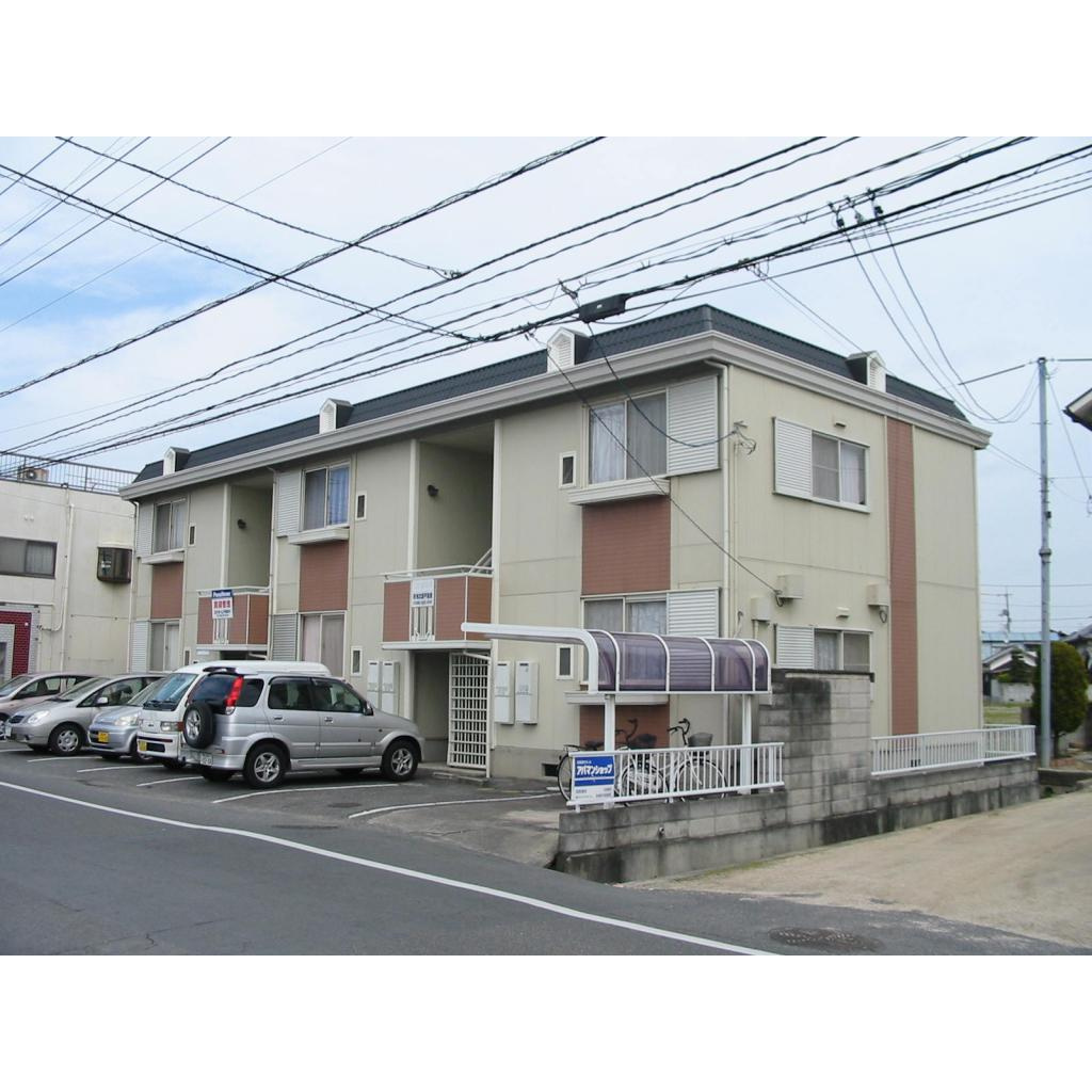 サンビレッジ芳田の外観|落ち着いた雰囲気の外観です