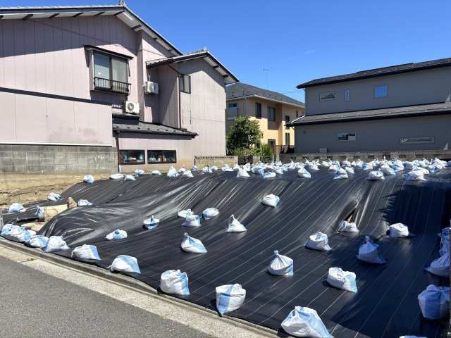 新潟市西区小針4丁目の土地図