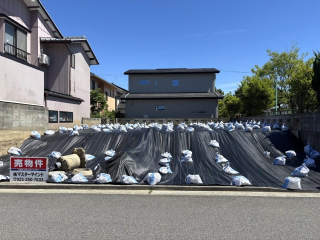新潟市西区小針4丁目の土地図