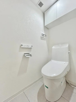 【トイレ】 | ライオンズマンション小田急相模原第3 | 新規交換（新設）：温水洗浄便座