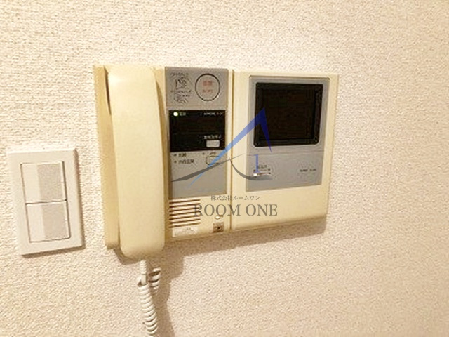 LE-LION清澄白河のセキュリティ|モニター付きインターホンです。