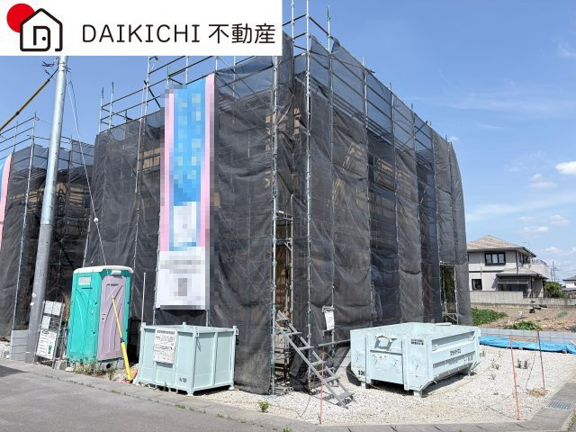 【外観】 | 本庄市下野堂第6  クレイドルガーデン　新築戸建　 全3棟　1号棟 | 5/12撮影　1号棟