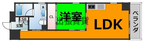 仲介手数料０円！！ザ・テラス丸の内の間取り