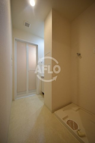 アビエール松屋町のシャワールーム|アビエール松屋町　洗面脱衣所