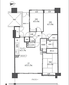 【間取り】 | フローレンス田方ウイングテラス