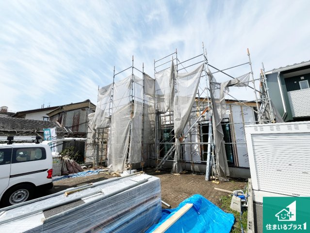 近江八幡市出町　第1期　新築一戸建ての外観|現在建築中！落ち着いた街並みで新生活を始めることが出来そう！周辺の物件も併せてご紹介させて頂きます！