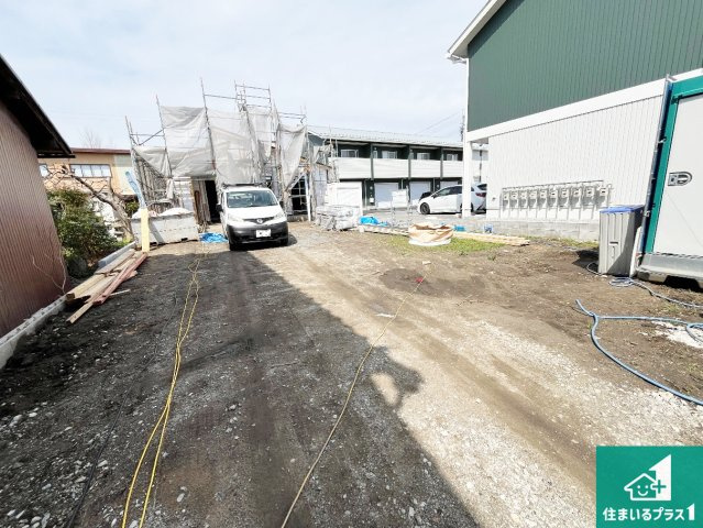 近江八幡市出町　第1期　新築一戸建ての外観|現在建築中！落ち着いた街並みで新生活を始めることが出来そう！周辺の物件も併せてご紹介させて頂きます！