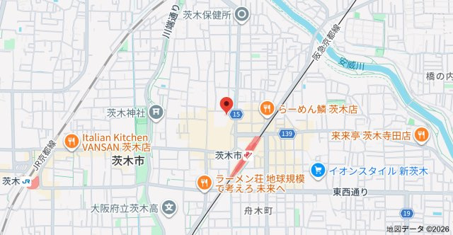 アーバンプラザの地図