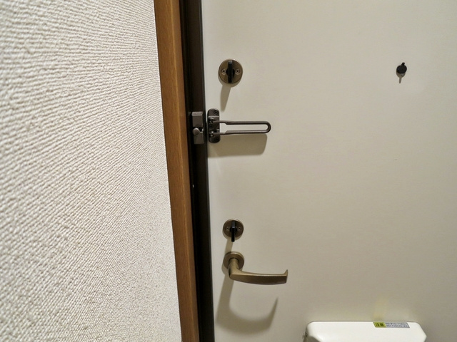 リブェールのセキュリティ|安心のダブルロック付き♪