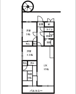 【間取り】 | コーポブリューリーブ