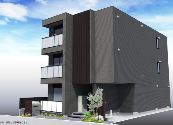 （仮称）足立区谷中メゾンの外観