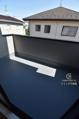 ケイアイフィット　ひたちなか市高場　6期 　1のバルコニー|日当たり良好なバルコニーです。気分転換に出るだけでも、晴れた日にお洗濯物やお布団を一気に干すのも気持ちがいい♪