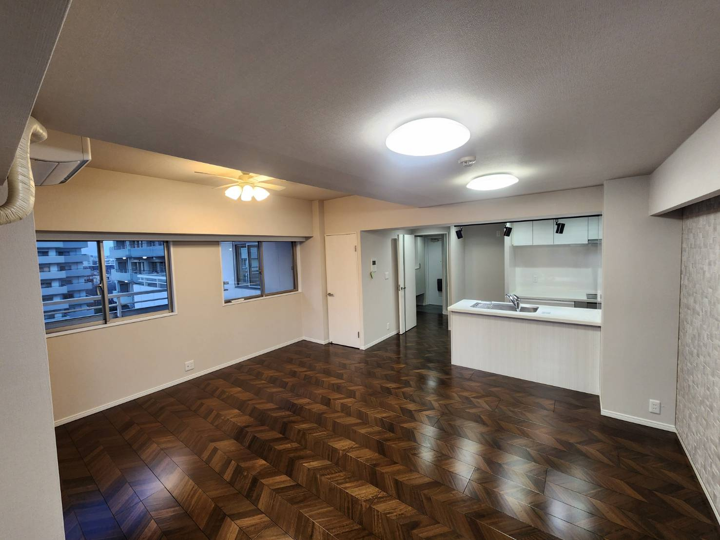 リプレ川口一番街１号棟のキッチン|ＩＨキッチンです