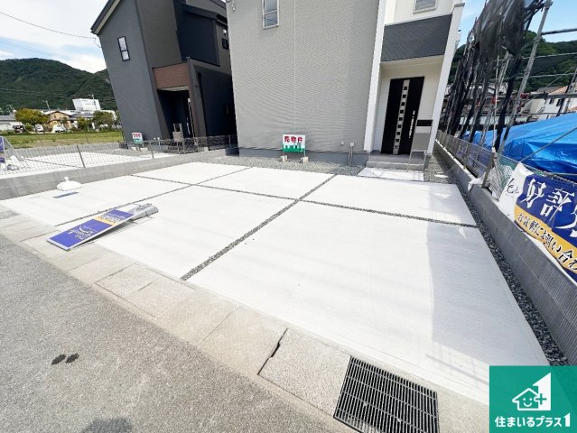 赤穂市南野中　第6期　新築一戸建ての駐車場|駐車スペース！散水栓があるので、こまめに愛車を洗えます！