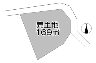 【土地図】 | 洲本市五色町都志角川字濱田　売土地 | ペンション　ラ・メールの真ん前になります！別荘地などにおすすめです♪