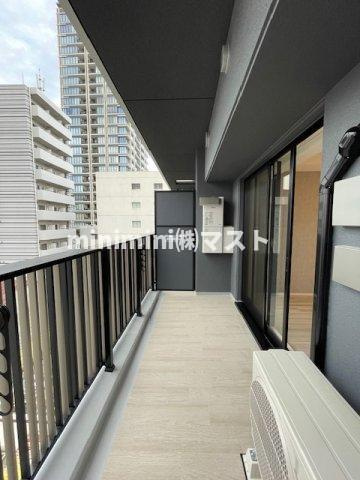 ルフォンプログレ南森町のバルコニー