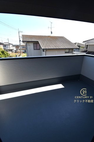 ケイアイフィット　ひたちなか市高場　6期 　2のバルコニー|お部屋から出られるバルコニーです。ちょっと気分転換に外の景色を眺めて深呼吸もいいですね。