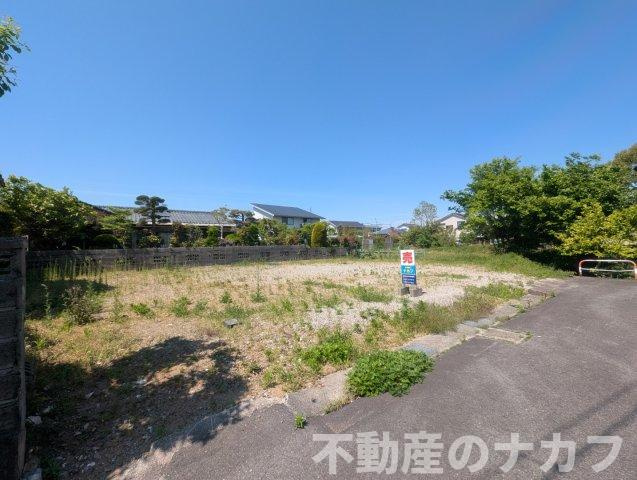 宇土市築籠町の売地の外観