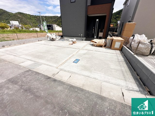 赤穂市南野中　第6期　新築一戸建ての駐車場|駐車スペース！散水栓があるので、こまめに愛車を洗えます！