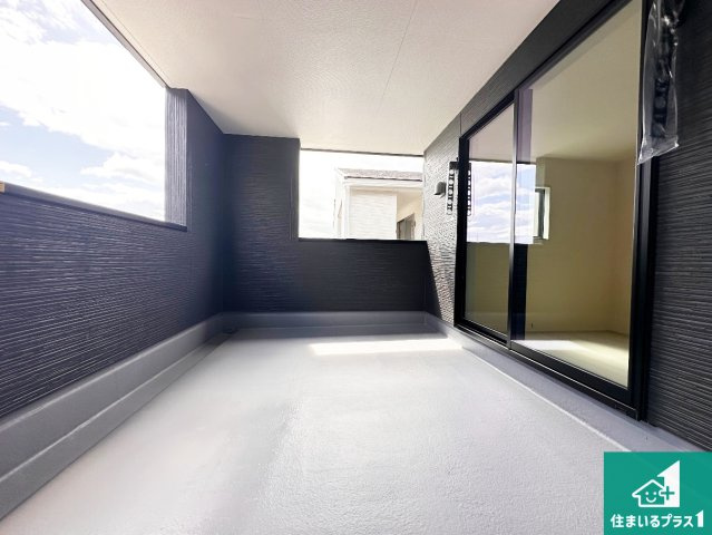 赤穂市南野中　第6期　新築一戸建てのバルコニー|日当たりのよいバルコニー！お部屋が開放的に！