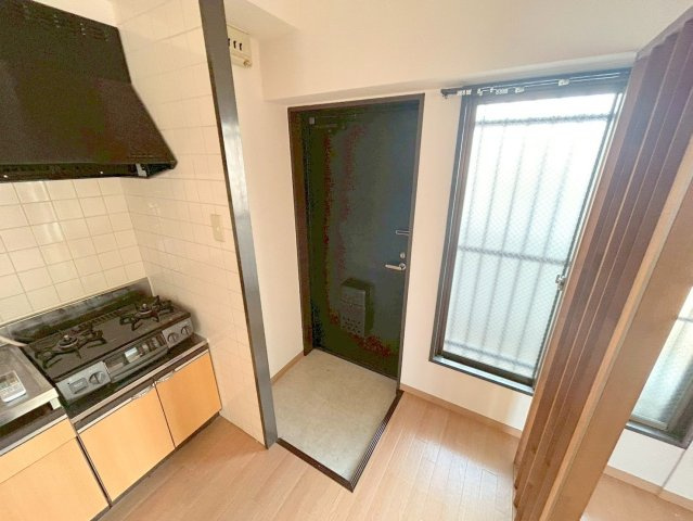 阪本ハイツの玄関