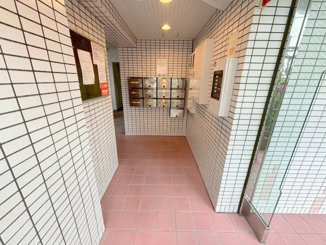 阪本ハイツのロビー