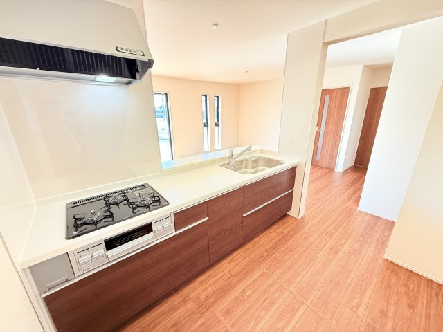 大洗町五反田3期　新築戸建　1号棟のキッチン