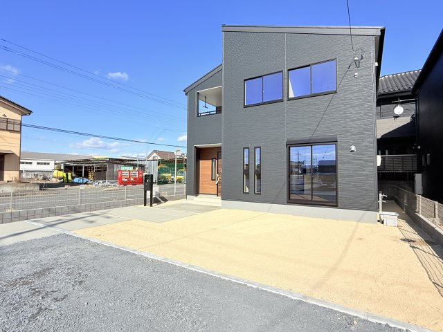 大洗町五反田3期　新築戸建　1号棟の外観